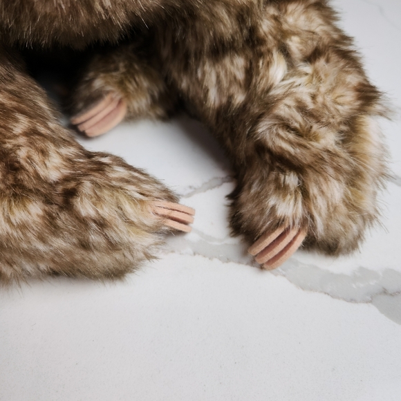 NWT Douglas Simona Sloth Plush Brown 13 Inch  Stuffed Animal Toy - Picture 3 of 7